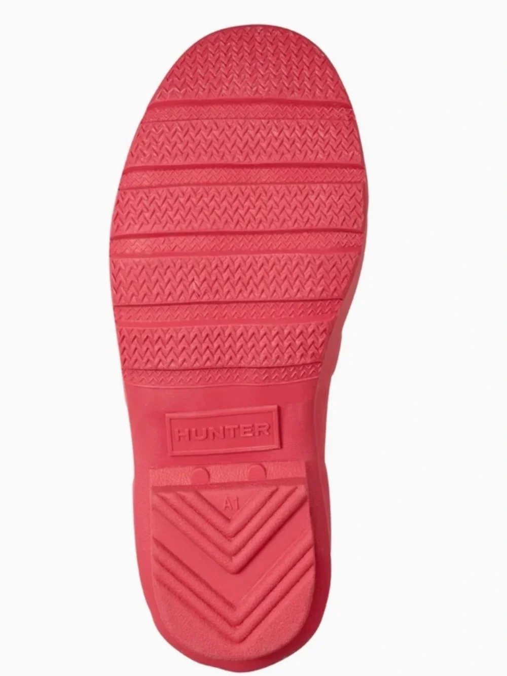 HUNTER Big Kids Original Rain Boots Pink Waterproof Rubber Wellies